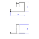 Ver imagem 3 de Porta Toalha Argola Liv Cromado - Deca 2050.C22
