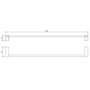 Ver imagem 2 de Porta Toalha Barra Liv 60cm Cromado - Deca 2040.C22.060