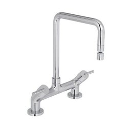 Misturador de Mesa para Cozinha Bica Móvel Axis Cromado Deca - 1