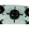 Cooktop 5 Bocas Tripla Chama Super Easy Clean Branco Bivolt - 5
