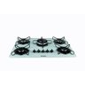 Cooktop 5 Bocas Tripla Chama Super Easy Clean Branco Bivolt - 7