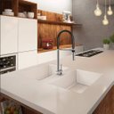 Ver imagem 3 de Torneira Docol Doc para Cozinha Bica Alta Preto e Cromado