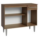 Ver imagem 5 de Buffet Aparador 105cm 3 Portas e 1 Gaveta rustic Madesa Rustic