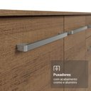 Ver imagem 6 de Buffet Aparador 105cm 3 Portas e 1 Gaveta rustic Madesa Rustic