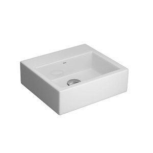 Cuba Apoio Retangular com Mesa Branco L.7300.17 Branca - Deca