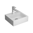 Ver imagem 2 de Cuba Apoio Retangular com Mesa Branco L.7300.17 Branca - Deca