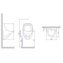 Ver imagem 2 de Mictório com Sifão Integrado M713 Branco - Deca M.713.17
