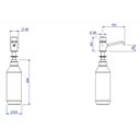 Ver imagem 2 de Dispensador de Sabão Liquido Decamatic Cromado Deca 2015.C