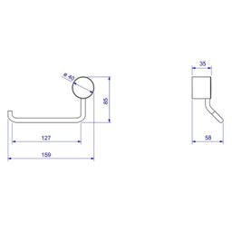 Papeleira Flex - 2020.c.flx - Deca - 2 Papeleira Flex - 2020.c.flx - Deca - 2