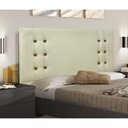 Ver imagem 2 de Cabeceira Genova Cama Box Casal 195cm Linho Rustico Natural - SSX Multicoisas
