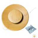 Ver imagem 7 de Arandela Eclipse Redonda Mainz Foskal Madeira 8w Led 3000k Luz Indireta Ip65 Externa Bivolt