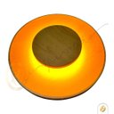 Ver imagem 6 de Arandela Eclipse Redonda Mainz Foskal Madeira 8w Led 3000k Luz Indireta Ip65 Externa Bivolt