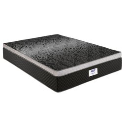 Colchao Queen Size Molas Ensacadas Opala 1,58x1,98x0,32m Gazin Cinza e Preto - 2