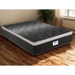 Colchao Queen Size Molas Ensacadas Opala 1,58x1,98x0,32m Gazin Cinza e Preto - 1