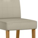 Ver imagem 3 de Kit 02 Cadeiras para Mesa de Jantar Estofada Lectus Luxo -new Ceval