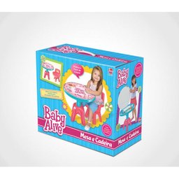 Mesinha Baby Alive C/Cadeira Lider - 2