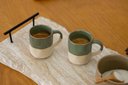 Ver imagem 7 de Conjunto 6 Xícaras de Café em Cerâmica Verde 100ml Es0004 Btc