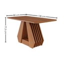 Ver imagem 3 de Mesa de Jantar 4 Lugares Tampo Mdf 130x80 Cm 20590 Cinamomo Molci