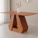 Ver imagem 2 de Mesa de Jantar 4 Lugares Tampo Mdf 130x80 Cm 20590 Cinamomo Molci