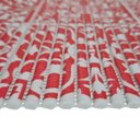 Ver imagem 7 de Tapete Passadeira Emborrachada Antider 65cm Venda por Metro Azulejo Vermelho Branco