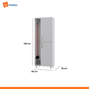 Ver imagem 7 de Organizador de Lavanderia Multiuso Branco