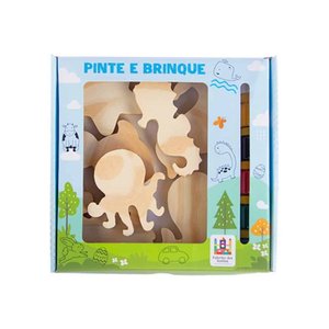 Kit Com 7 Peças Fundo Do Mar Para Equilibrar e Colorir