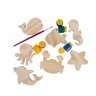 Kit Com 7 Peças Fundo Do Mar Para Equilibrar e Colorir - 3