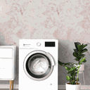 Ver imagem 3 de Papel de Parede Adesivo Marmorizado Rosa Claro Lavável 3m