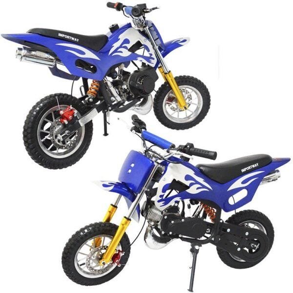 Mini Moto Cross Infantil Gasolina 2t 49cc Trilha Dirt Bike A