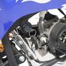 Mini Moto Infantil Gasolina 2 Tempos 49CC Cross Trilha Off Road Importway WVDB-006 Dirt - AZUL - 5