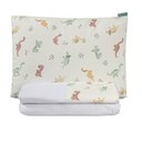 Ver imagem 1 de Jogo de Lençol Mini Cama 3 Peças 100% Algodão Montessoriano Moderninhos:dinossauros