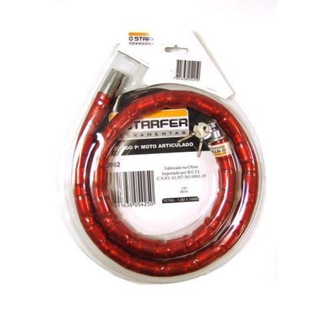 Cadeado para Moto Art Chave Tetra Starfer 24Mm x 1.2M 03030962