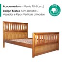 Ver imagem 4 de Cama Queen Madeira Macica Tuni 168 cm Ripas Usinadas Mogno Mell Nath