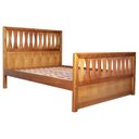 Ver imagem 1 de Cama Queen Madeira Macica Tuni 168 cm Ripas Usinadas Mogno Mell Nath