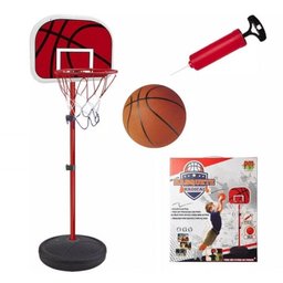 Cesta de basquete infantil ate 2,02 m com bola inclusa - 2
