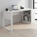 Ver imagem 1 de Escrivaninha Mesa Escritório 160cm Branco