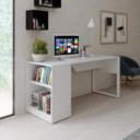 Ver imagem 7 de Escrivaninha Mesa Escritório 160cm Branco