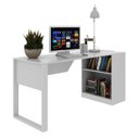 Ver imagem 5 de Escrivaninha Mesa Escritório 160cm Branco