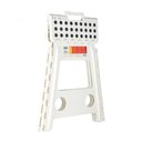 Ver imagem 5 de Kit 2 Banquinho De Plastico Banqueta Até 200kg Dobravel Grande Ordene