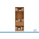 Ver imagem 3 de Estante Livros Decoração Liga 80cm Canela Kappesberg