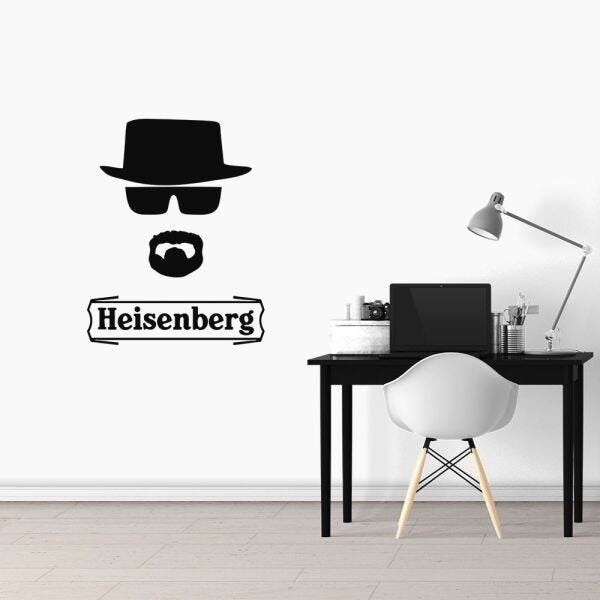 Adesivo de Parede Heisenberg - Série Breaking Bad