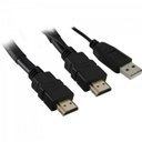 Ver imagem 3 de Cabo HDMI 1.4 40MT 1080P 30HZ Preto Fortrek