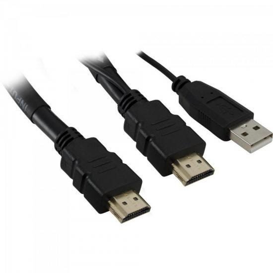 Cabo HDMI 1.4 30MT 1080P 30HZ Preto Fortrek - 3