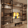 Estante Aço/ferro/mdf Estilo Industrial Es-02 - 1
