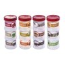 Kit 12 Porta Condimentos Temperos Organizador Plasútil - 1