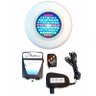 Kit Iluminação para Piscina 1 Led 65 ABS RGB Colorido + Comando e Controle Remoto - Até 9 m² - 1