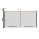 Ver imagem 6 de Armário de Parede Aéreo para Lavanderia 2 Porta Yaro Branco