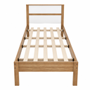 Ver imagem 2 de Cama de Solteiro 88cm CM8004 Amêndoa/Branco - Tecno Mobili