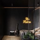 Ver imagem 5 de Painel Ripado Preto Autocolante Eva- Rolo com 10m