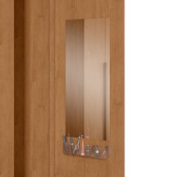 Guarda Roupa 6 Portas 6 Gavetas 100% Mdf Easy Space Amendoa Clean - 8